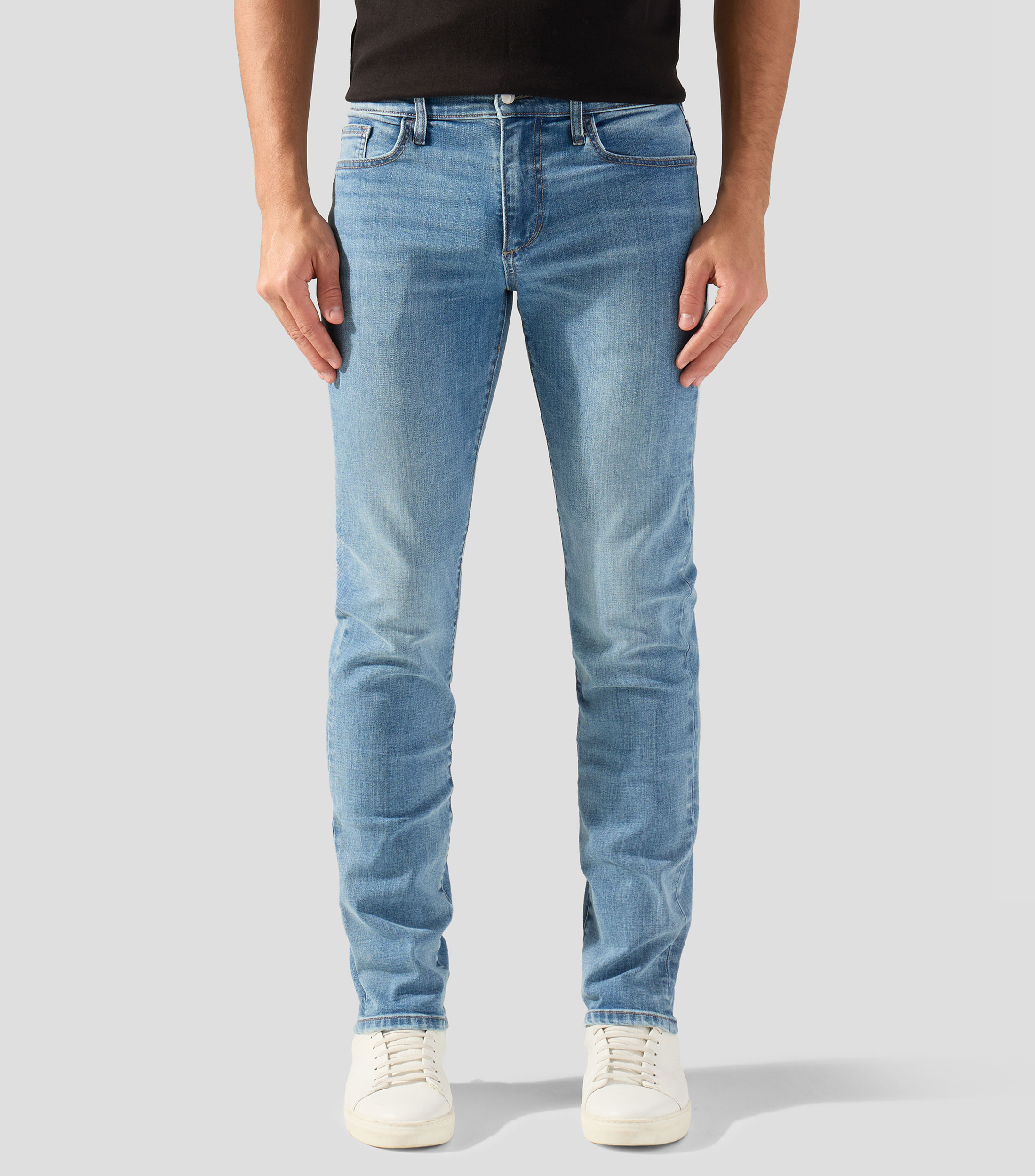 Jeans de corte slim Hombre